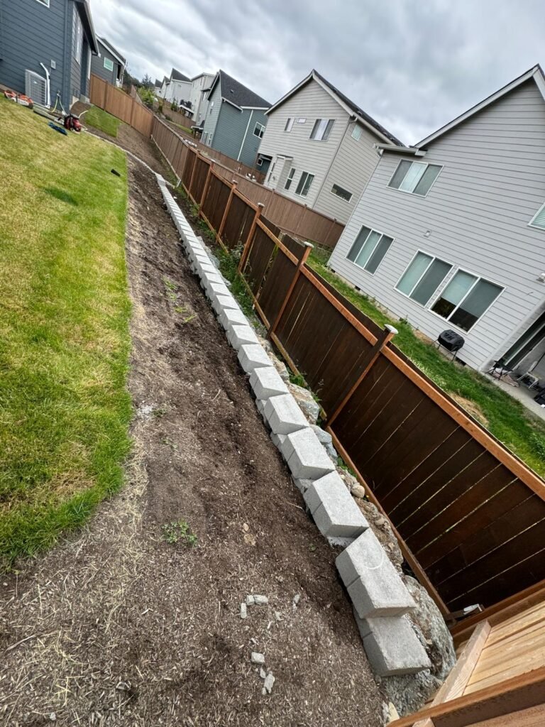 Diamond Block Retaining Wall