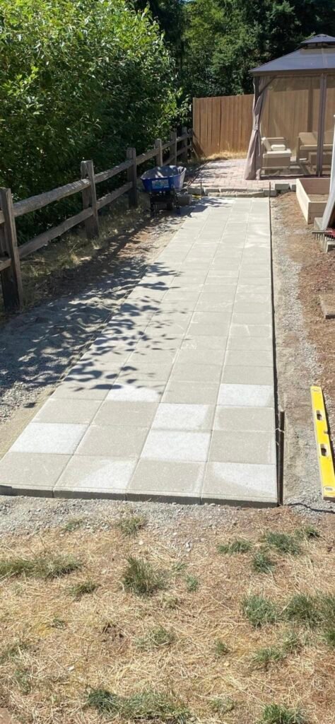 1x1 Paver Walkway