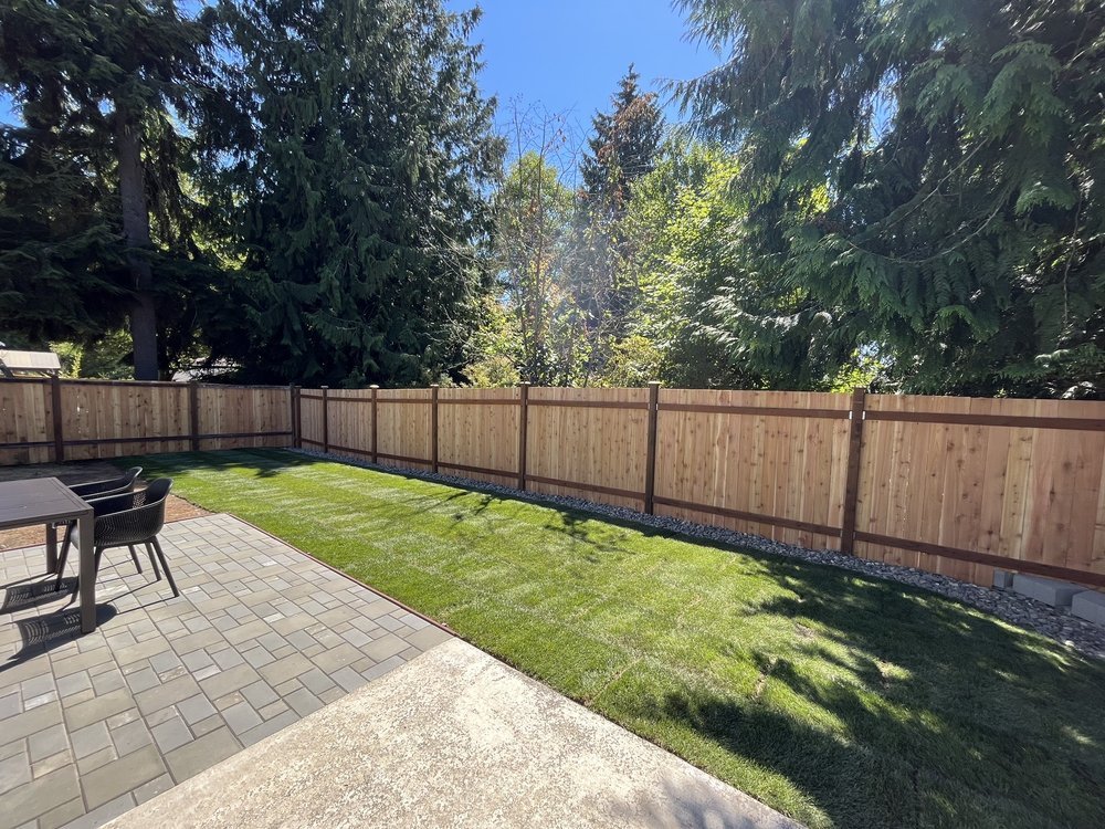 Fencing and Sod Installation